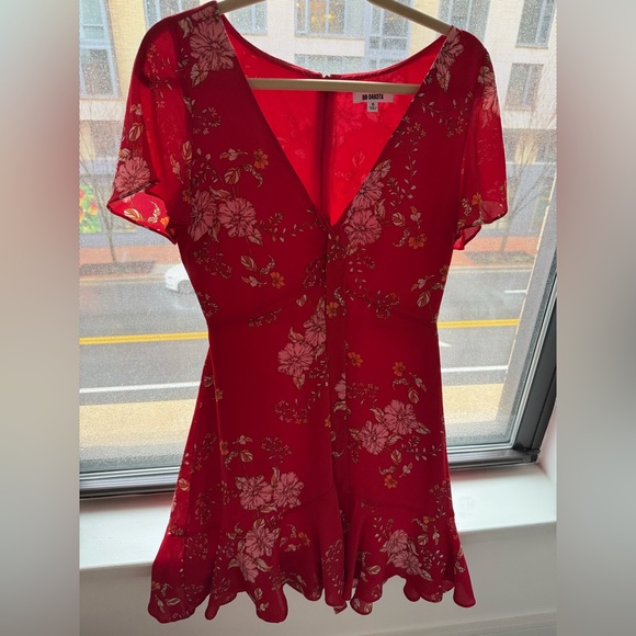 BB Dakota Hyper Bloom Printed Minidress - Picture 2 of 9